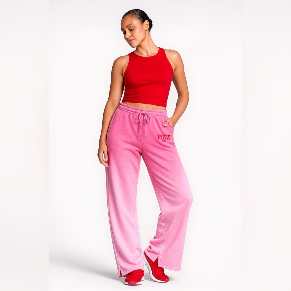 VSPINK💖Ombré flared sweatpants NWT